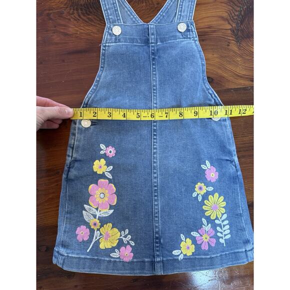 EPIC THREADS Little Girls Zinnia Printed Denim Jumper Size 4T NWT $48 - Picture 11 of 14
